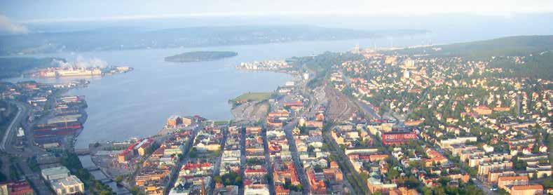 AKTIEÄGARE / SHAREHOLDERS SUNDSVALLS KOMMUN FOLKMÄNGD: 97 338 INV. Längst kusten breder Sundsvall Norrlands huvudstad ut sig mellan våra två stadsberg, södra- och norra.