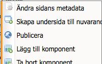 2010-04-16 Sid 21 Övningsuppgift 9: Publicering Syfte med uppgiften: Att bekanta sig med publiceringsverktyget och de uppgifter du ska utföra där Uppgifter: 1. Gå till sidan Utbildning. 2. Högerklicka på sidan och välj Publicera i menyn som öppnas eller klicka på knappen Publicera akt.