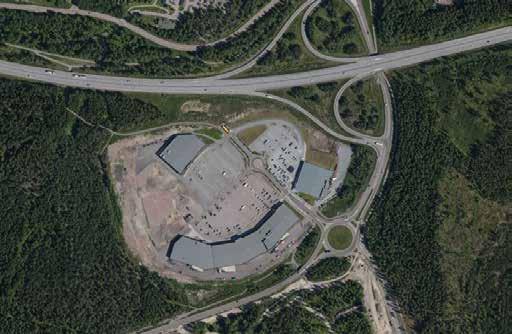 9 Tillägg till planbeskrivning Tillägg till detaljplan för Handelsområde i Välsviken Gator och trafik Handelsområdet tangerar till E18 i norr och till Välsviksleden i söder.