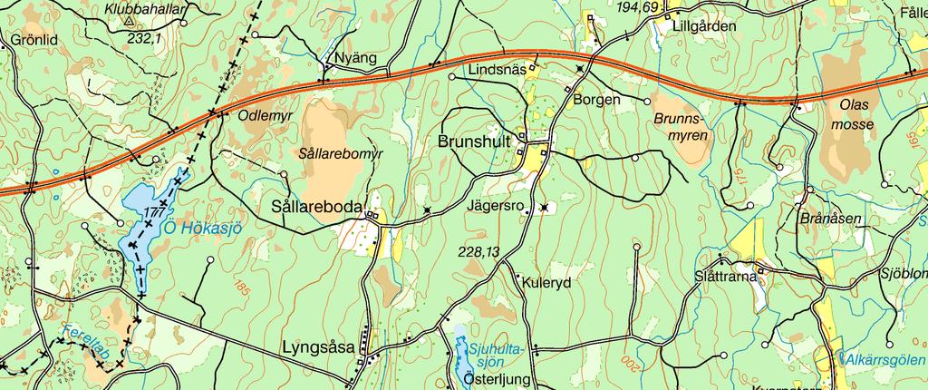 5 Alvesta k:n, Kronobergs län 5 ton/tillfälle 05-07 3 Djupangivelser i meter, refererande till