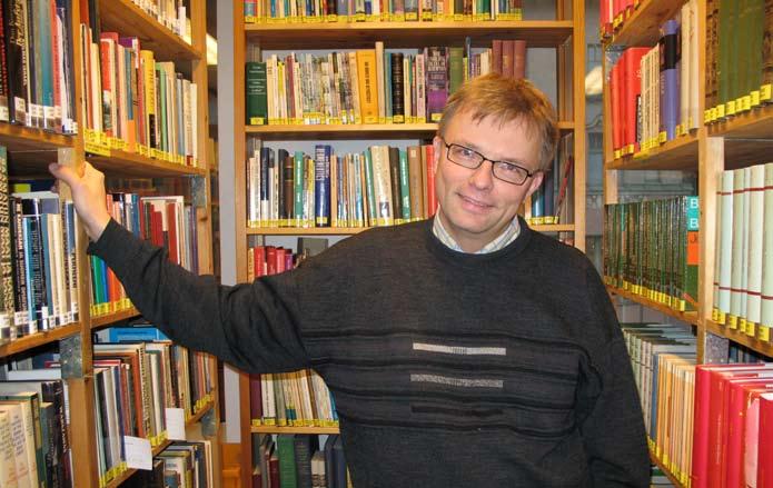 Bild: Vesa Ruohonen säger Timo. Jag försöker läsa Bibeln så att jag en gång per år läser igenom Bibeln på grundspråken, NT på grekiska och GT på hebreiska.