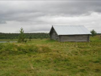 Odlingsmarkerna hävdas endast till en del.