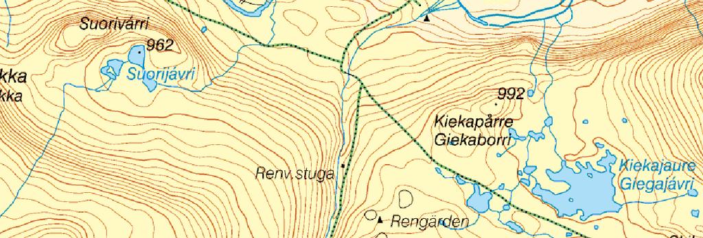 Kiruna kommun Motiv till urval Stenhagarna norr om Vierručohkka kan ha avsevärd ålder och har använts ännu i