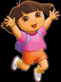Dora är en sjuårig flicka som alltid är på äventyr med sina vänner.
