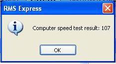 Setting Up RMS Express A test