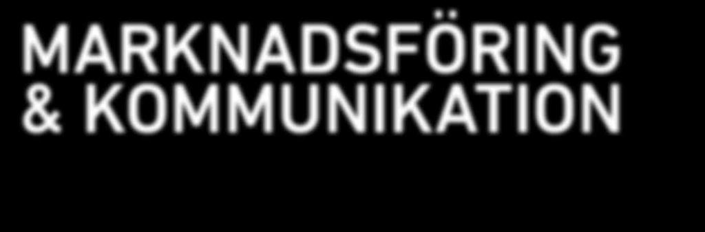 Skyltning och affischering. Vepor inför och under festivalen. Programfolder, tävlingskort och/eller via appen. Informationsskyltar under festivalen. Informationsdisk under festivalen. Profilkläder.