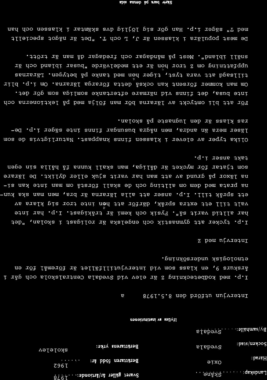 14 19s46 Cr Kurs 81 J Etnologisk Teknik Vt T I N Itte I Sveda A Interiju Ir Pdf Gratis Nedladdning
