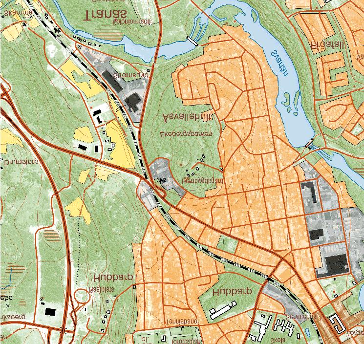 Natura 2000-område Ekbergsparken SE0310736 Fastighetskarta 1:10