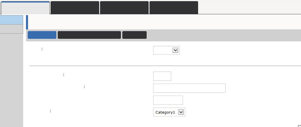 4 När du konfigurerat klart inställningarna klickar du på knappen [Spara], klickar på knappen [Logga ut], och stänger sedan webbläsaren.