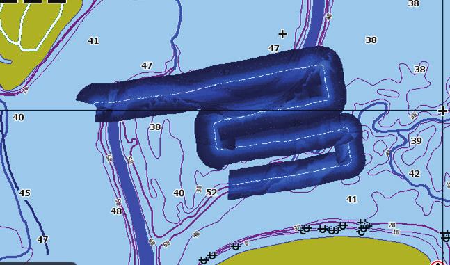 Fildelning När ekolodsfilerna (.sl2) konverterats till StructureMap-filer (.