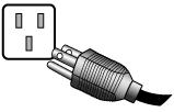 För att ansluta HDMI-kabeln Anslut kontaktdonet på HDMI-kabeln till en av de två HDMI-portarna på bildskärmen. Ansluta den andra änden av kabeln till HDMI-porten på en digital utenhet.