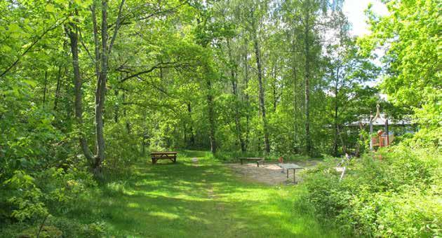 4. BJÖRKHAGEN Bostadsnära natur Ca 1,2 ha Delvis skyddad av detaljplan: S:VII/1969 Park eller plantering STRÖMSLUND