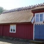 För visning av de båda kontakta Spannarps Linbasta i Kärragård Träslöv Träslöv smedja Troligen uppförd år 1885.