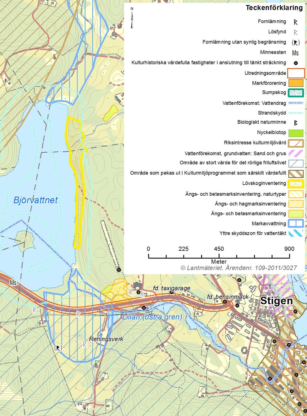 Bild 13 Skyddade områden och