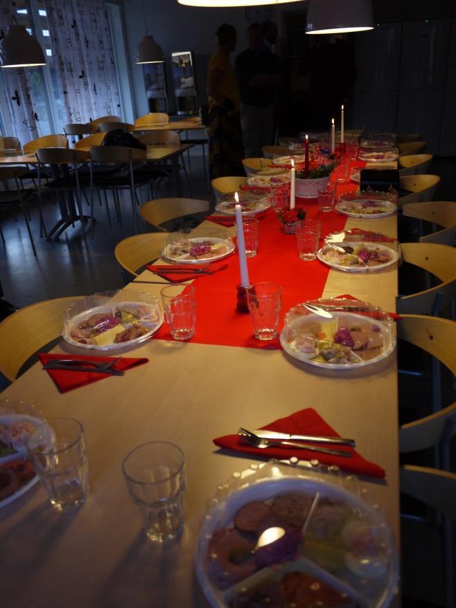 Största delen av materielen som användes för uppbyggnaden har MSB stått för.