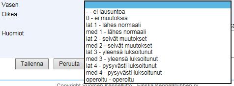 Syringomyeliremiss I menyn kan väljas Syringomyelialähete (syringomyeliremiss) om du har