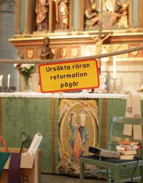 Foto:Peter Forsberg Ursäkta röran, reformation pågår uppbyggelsedag i Olaus Petri Lördag 11 mars 2017, en del av firandet av reformationsjubileet.