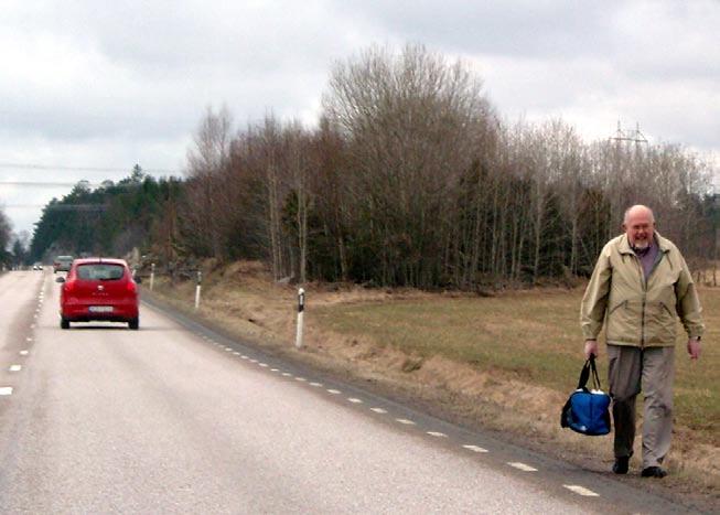 Vid jämförelse mellan olycksutfallet och normala olycksvärden för den här typen av väg, kan det konstateras att sträckan mellan Hov och Gimo skiljer sig från normalvärdena.