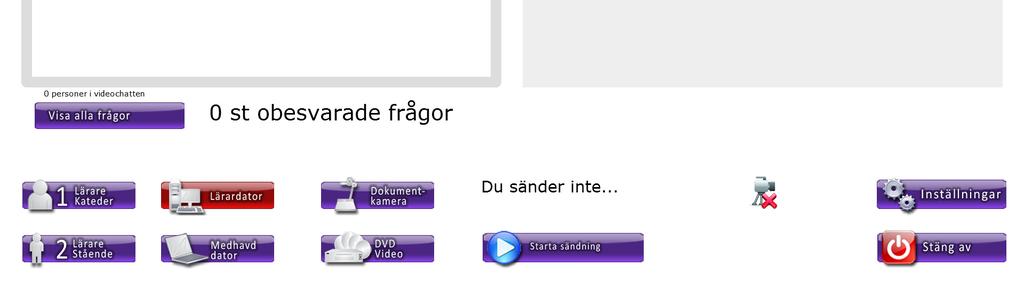 Om du svarar Ja kommer du vidare till den andra frågan. Svarar du Ja på den frågan får du ett e-postmeddelande efter föreläsningen med länken till den.