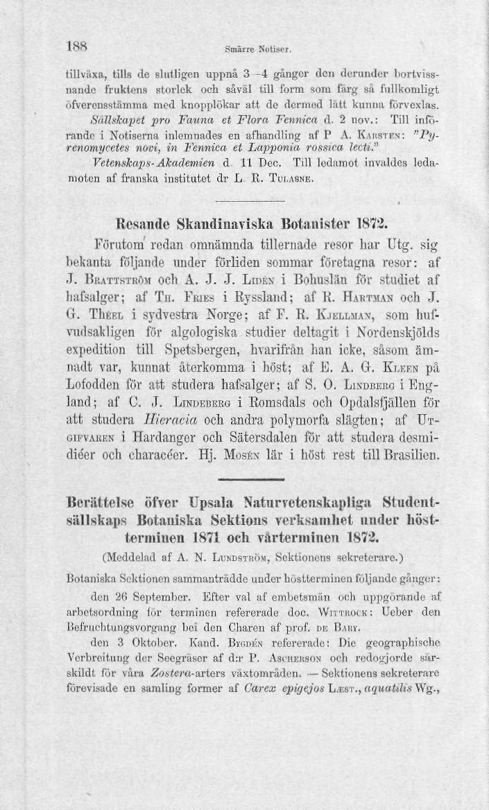 188 Smärre Notteet.