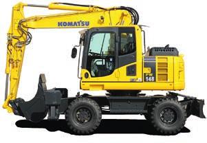 MOTORSTYRKA 90 kw / 122 Hk @ 2.200 v/minut TJÄNSTEVIKT 13.220-15.750 kg SKOPVOLYM max.