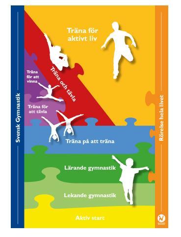 Utvecklingsmodell och nyckelfaktorer Svensk Gymnastik har något för alla, oavsett ålder, förutsättningar och ambitionsnivå.