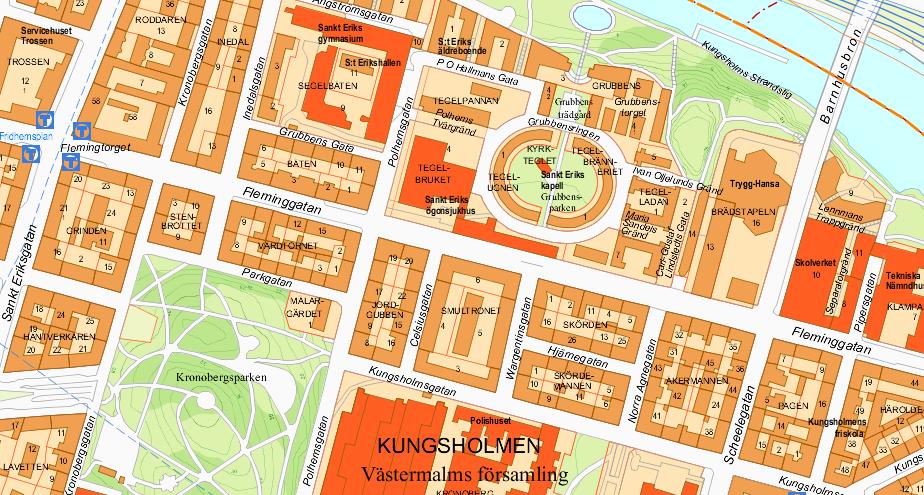 Dnr T2015-01174 Sida 7 (13) Nytt brett busskörfält Bild 5. Fleminggatan Delsträcka 3 Kungsbroplan Stureplan 3.