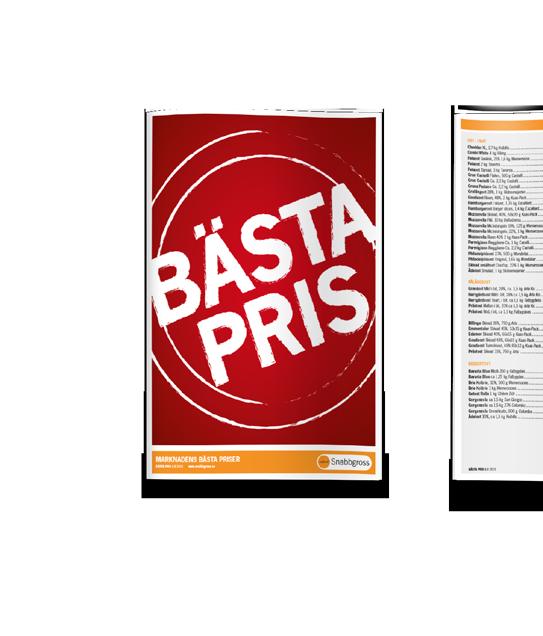 MARKNADENS BÄSTA PRISER Axfood Snabbgross är restauranggrossisten för dig