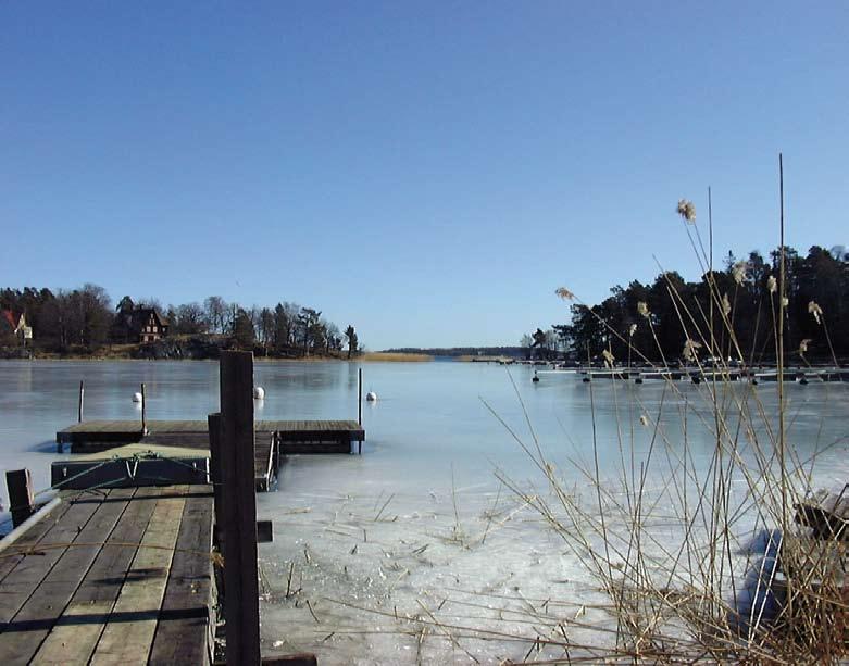 Följande tre sidor är information från Tyresö kommun Brevik en viktig del av Tyresö Breviksmaren i vinterskrud.