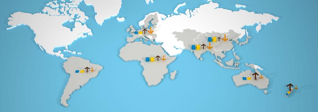 Lamm - uppdaterad prognos 215 Källa: FAO 37 324,6%,7% 22-18,5% 8 SYDAMERIKA -2,% 1 28 92 1,8%,2% eu 26-27,8% afrika 3 11 1,2% 15-3,8% 3 95 1,1% 37 2,8% 29-6,5% 4 266 4 13 1,%,4% Produktion Konsumtion