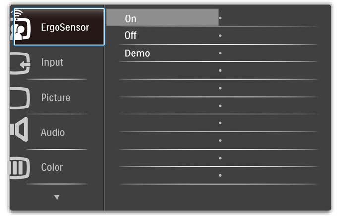 2. Inställning av monitorn Beskrivning av On Screen Display Vad är On-Screen Display (OSD/visning på skärmen)?