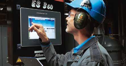 ÅRET I SAMMANDRAG KOMPRESSORTEKNIK Kompressorteknik enligt organisationen 1 januari 2017 (omräknat) Atlas Copcos affärsområde Kompressorteknik erbjuder tryckluftslösningar; industrikompressorer, gas-