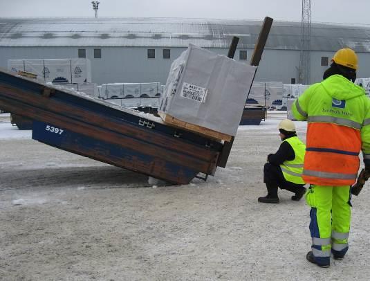 De fullskaleprov som genomfördes i Sundsvall ligger till stor del