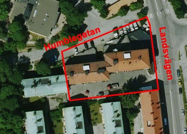 Planområdet Läge och areal Planområdet består av fastigheten Åkeriet 4 och omfattar cirka 2500 kvadratmeter.