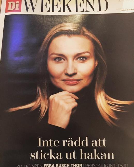Mål: Att Ebba ska synas i feature reportage.