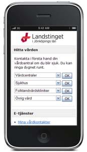 interna webbplatser och system kopplas till HSA- katalogen Bilder Landstingets webbplatser: har bilderr som följer Landstingets bildpolicy har speciellt utvalda