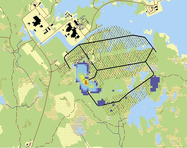 1630000 1632000 6700000 6700000 Bolundsfjärden 1630000 Grundvattenavsänkning, m 0.9 0.3 0.31 1 1.1 2 2.1 5 5.1 7 7.1 10 11 15 16 20 21 25 26 30 1632000 0 0.