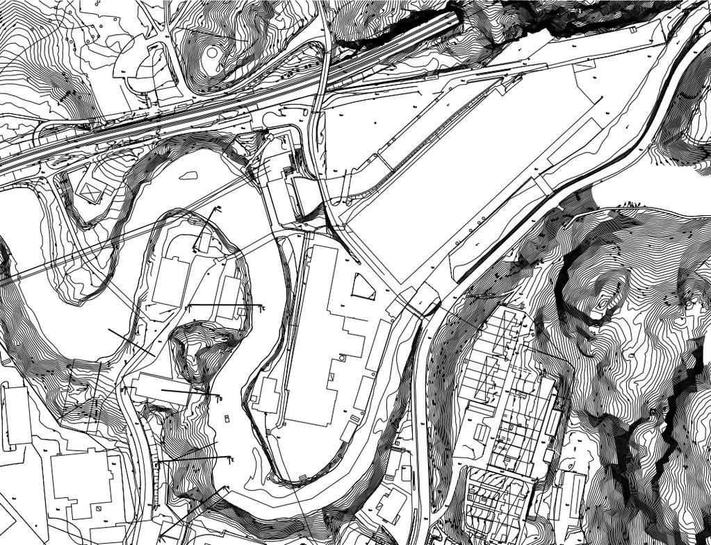 GEOTEKNISK UTREDNING FÖR DETALJPLAN 6.5.3 Område 3: Norr om kanalen, Garngården Området norr om kanalen planeras att bebyggas med bostäder respektive parkering.