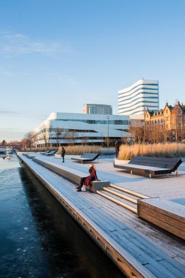 Samlastning i Sege park Malmö