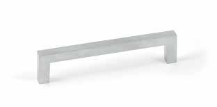 Standardhandtag Handtag bygel 96 mm. Blank krom. Artnr. 116.09.214. 128 mm. Blank krom. Artnr. 116.09.285.