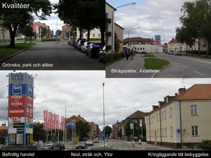 11 (16) Förslag till förändringar Övergripande strutur Sveaplan ligger som ett nav där Sveavägen, Intagsgatan och Kungsgatan sammanstrålar. Detta utgör en vitig entré till Esilstunas centrum.