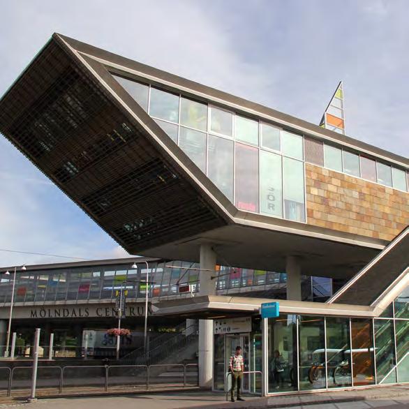 Målbild - Representativ entré Knutpunkten/Mölndalsbro förslag - översikt Knutpunkten/Mölndalsbro idag Vårda, bevara och inordna