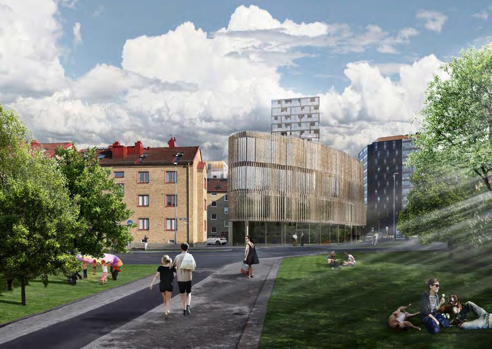 1.2 Kv Gråsejen Kv Gråsejen, byggnad A, B och C Kv Gråsejen, triangelhuset Tre av byggnaderna i kv. Gråsejen längs Bergmansgatans norra sida byggs om och till.