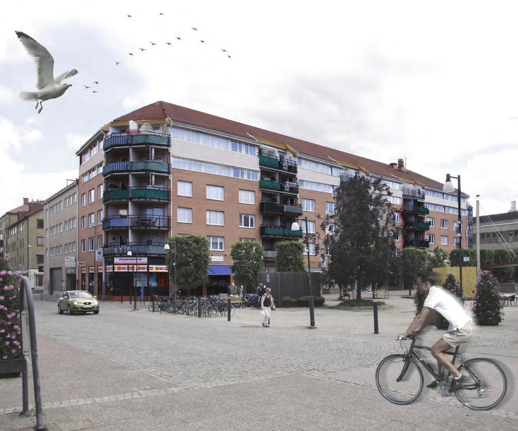 1.4 Kv Havskatten Kv Havskatten Mellan torget och Bergmansgången ligger den västra delen av kvarteret Havskatten, Havskatten 17.