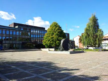 stadskärnan ska stärkas i sin roll som samlande stadsrum för