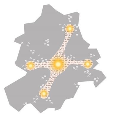 11 (61) 2017-01-23 YTTRANDE FRÅN BORÅS STAD Borås Stad ser en olycklig utveckling för vårt befintliga järnvägsnät. Borås är en regional knutpunkt där flera större vägar och järnvägar möts.
