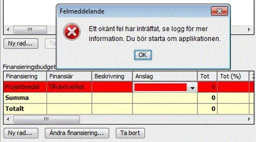 Nyps klienten Förberedande rättningar och förbättringar inför senare funktionalitet för att kunna välja olika medel/anslag vid beredning av ärendet 4.