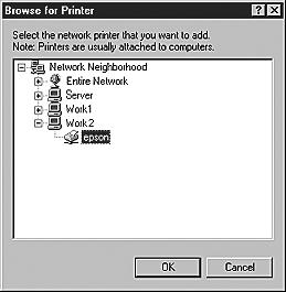 Med Windows Me eller 98 Följ anvisningarna nedan för att ställa in klienter som kör Windows Me eller 98. 1. Klicka på Start, peka på Settings (Inställningar) och klicka sedan på Printers (Skrivare).