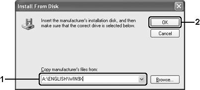 Anmärkning! Om du installerar på Windows XP- eller 2000-klienter måste du logga in på Windows XP eller 2000 som Administrator (Admininstratör).