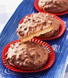 Chokladboll med Daim singelpack, 50 st/kart Best.nr. 12907, Lev.